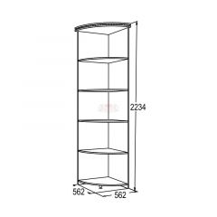 Спальный гарнитур Ольга-13 (модульный) в Качканаре - kachkanar.mebel24.online | фото 37