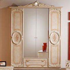 Спальный гарнитур Роза (модульная) беж в Качканаре - kachkanar.mebel24.online | фото 5