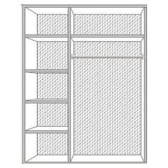 Спальный гарнитур Роза (модульная) беж в Качканаре - kachkanar.mebel24.online | фото 8