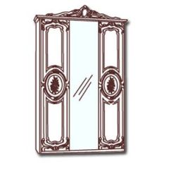 Спальный гарнитур Роза (модульная) беж в Качканаре - kachkanar.mebel24.online | фото 7