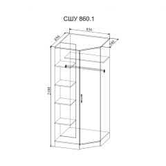 СОФИ Спальный гарнитур (модульный) в Качканаре - kachkanar.mebel24.online | фото 27