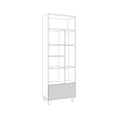 Стеллаж 13.148 Манхеттен в Качканаре - kachkanar.mebel24.online | фото 2