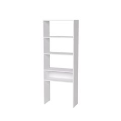 Стеллаж Элемент-1 (белый) в Качканаре - kachkanar.mebel24.online | фото