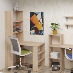 Стеллаж Элемент-1 (дуб сонома) в Качканаре - kachkanar.mebel24.online | фото 5