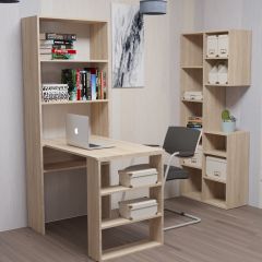 Стеллаж Элемент-1 (дуб сонома) в Качканаре - kachkanar.mebel24.online | фото 6
