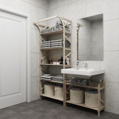 Стеллаж Конструктор Арт.СR2000-1 в Качканаре - kachkanar.mebel24.online | фото 4