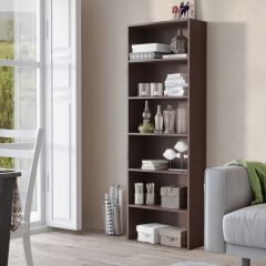 Стеллаж Лофт (Венге) в Качканаре - kachkanar.mebel24.online | фото