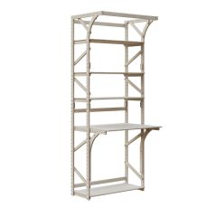 Стеллаж+стол Конструктор Арт.СRСт1-1 в Качканаре - kachkanar.mebel24.online | фото