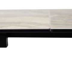 Стол IVAR 180 MARBLES KL-80 Серый мрамор, итальянская керамика, ®DISAUR в Качканаре - kachkanar.mebel24.online | фото 2