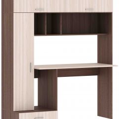 Стол компьютерный ПКС-1 (ясень шимо темный/светлый) в Качканаре - kachkanar.mebel24.online | фото