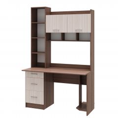 Стол компьютерный ПКС-5 Шимо темный/Шимо светлый в Качканаре - kachkanar.mebel24.online | фото 2
