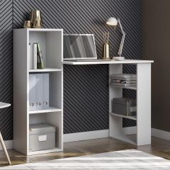 Стол компьютерный СТК 1 (Белый) в Качканаре - kachkanar.mebel24.online | фото