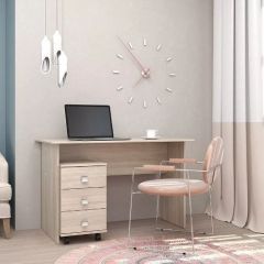 Стол письменный №2 Дуб Сонома в Качканаре - kachkanar.mebel24.online | фото