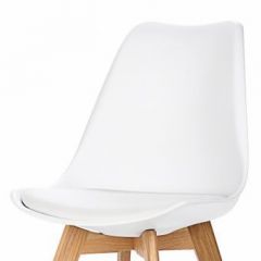 Стул Barneo N-12-2 Sephi PU белый в Качканаре - kachkanar.mebel24.online | фото 2