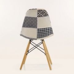 Стул Barneo N-12 Patchwork черно-белый в Качканаре - kachkanar.mebel24.online | фото 3