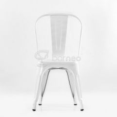 Стул Barneo N-240 Tolix (RAL9003 Белый) в Качканаре - kachkanar.mebel24.online | фото 2