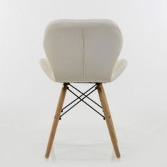 Стул Barneo N-42 Perfecto PU белый в Качканаре - kachkanar.mebel24.online | фото 4