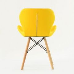 Стул Barneo N-42 Perfecto PU желтый в Качканаре - kachkanar.mebel24.online | фото 3