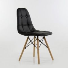 Стул Barneo N-43 Pulsante PU черный в Качканаре - kachkanar.mebel24.online | фото 2