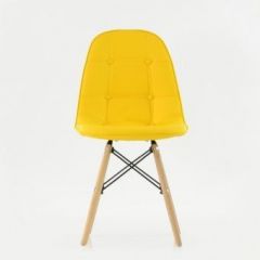 Стул Barneo N-43 Pulsante PU желтый в Качканаре - kachkanar.mebel24.online | фото 2