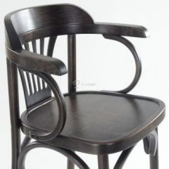 Стул барный Венский Апполо (h 75 см, темно-коричневый) в Качканаре - kachkanar.mebel24.online | фото 4