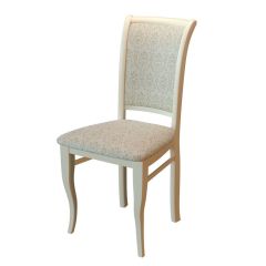 Стул М15 (жаккард №40) массив слоновая кость (2 шт.) в Качканаре - kachkanar.mebel24.online | фото