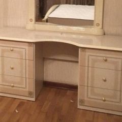 Туалетный стол (02.136) Рома (беж) в Качканаре - kachkanar.mebel24.online | фото