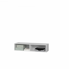 Тумба Подвесная 3 (венге/венге /черный лакобель) в Качканаре - kachkanar.mebel24.online | фото 3