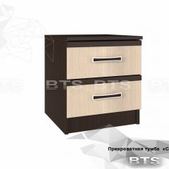 Тумба прикроватная Сакура 2 шт. (венге/лоредо) в Качканаре - kachkanar.mebel24.online | фото