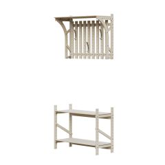 Вешалка Конструктор Арт.В830-1 в Качканаре - kachkanar.mebel24.online | фото 3