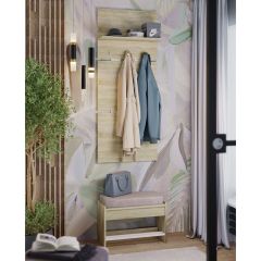 Вешалка с сиденьем НКМ Эдем-1 в Качканаре - kachkanar.mebel24.online | фото 3