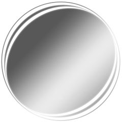 Зеркало Берг 700х700 с подсветкой Домино (GL7055Z) в Качканаре - kachkanar.mebel24.online | фото