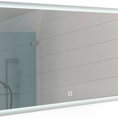 Зеркало Dream 120 alum с подсветкой Sansa (SD1025Z) в Качканаре - kachkanar.mebel24.online | фото 1