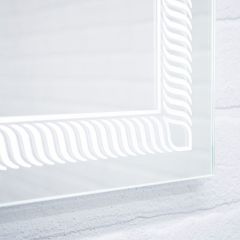 Зеркало Паликир 700х700 с подсветкой Домино (GL7051Z) в Качканаре - kachkanar.mebel24.online | фото 4