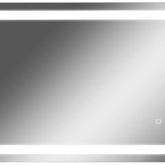 Зеркало Прага 800х550 с подсветкой Домино (GL7021Z) в Качканаре - kachkanar.mebel24.online | фото 1