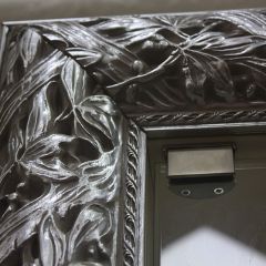 Зеркало Тиффани Premium черная/серебро (ТФСТ-2(П) в Качканаре - kachkanar.mebel24.online | фото 2