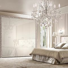 Зеркало Тиффани Premium слоновая кость/серебро (Ф/01(П) в Качканаре - kachkanar.mebel24.online | фото 3