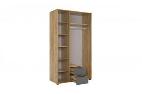 АДАМ Спальный гарнитур (модульный) графит в Качканаре - kachkanar.mebel24.online | фото 20