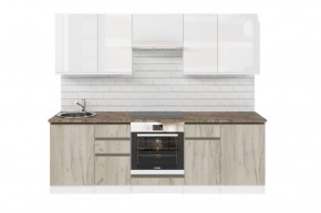 АНТИКА Кухонный гарнитур Базис (2400 мм) в Качканаре - kachkanar.mebel24.online | фото 3