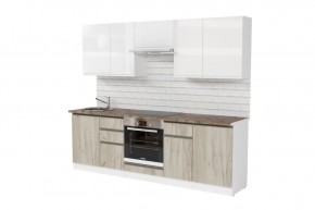АНТИКА Кухонный гарнитур Базис (2400 мм) в Качканаре - kachkanar.mebel24.online | фото 4