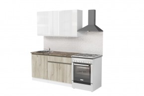 АНТИКА Кухонный гарнитур Медиум 2 (1400 мм) в Качканаре - kachkanar.mebel24.online | фото 4