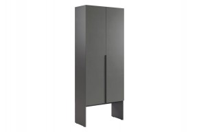 БАСКО Шкаф двухдверный L800 (графит) в Качканаре - kachkanar.mebel24.online | фото