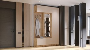 БАВАРИЯ Прихожая (дуб вотан/кашемир) в Качканаре - kachkanar.mebel24.online | фото