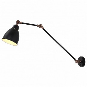 Бра Arte Lamp Braccio A2055AP-1BK в Качканаре - kachkanar.mebel24.online | фото
