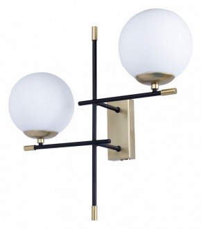 Бра Arte Lamp Arkab A2225AP-2BK в Качканаре - kachkanar.mebel24.online | фото