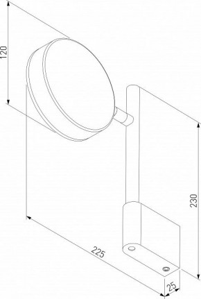 Бра Elektrostandard Tobi a064592 в Качканаре - kachkanar.mebel24.online | фото 4