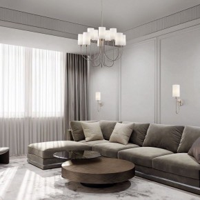 Бра Eurosvet Abbey 60164/1 никель в Качканаре - kachkanar.mebel24.online | фото 2