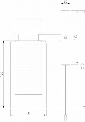 Бра Eurosvet Amado 70115/1 белый в Качканаре - kachkanar.mebel24.online | фото 3