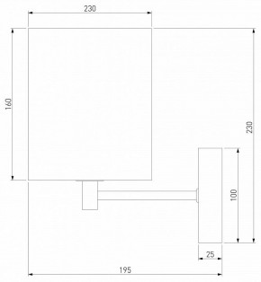 Бра Eurosvet Brume 60174/1 латунь в Качканаре - kachkanar.mebel24.online | фото 5