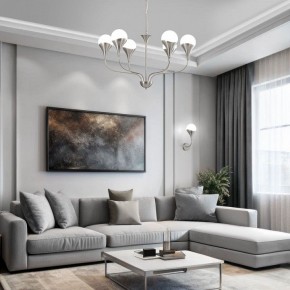 Бра Eurosvet Calyx 60169/1 никель в Качканаре - kachkanar.mebel24.online | фото 3